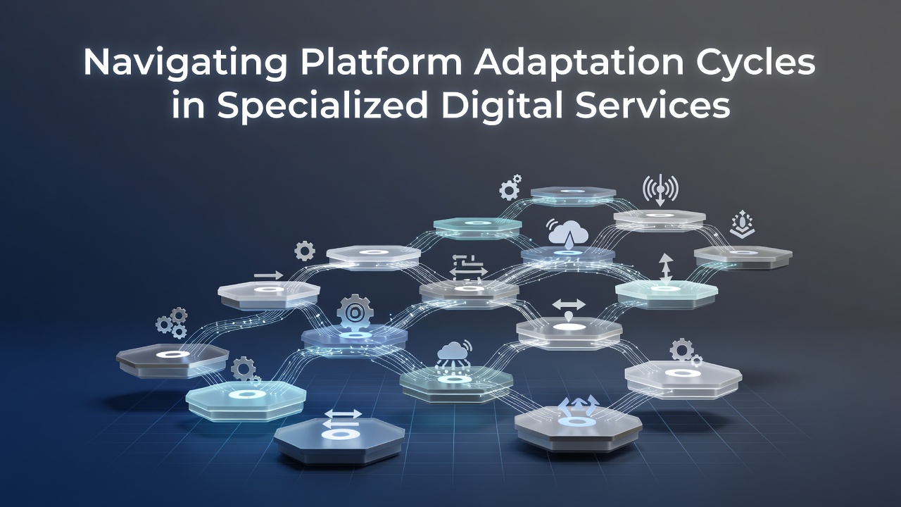 Navigating Platform Adaptation Cycles in Specialized Digital Services