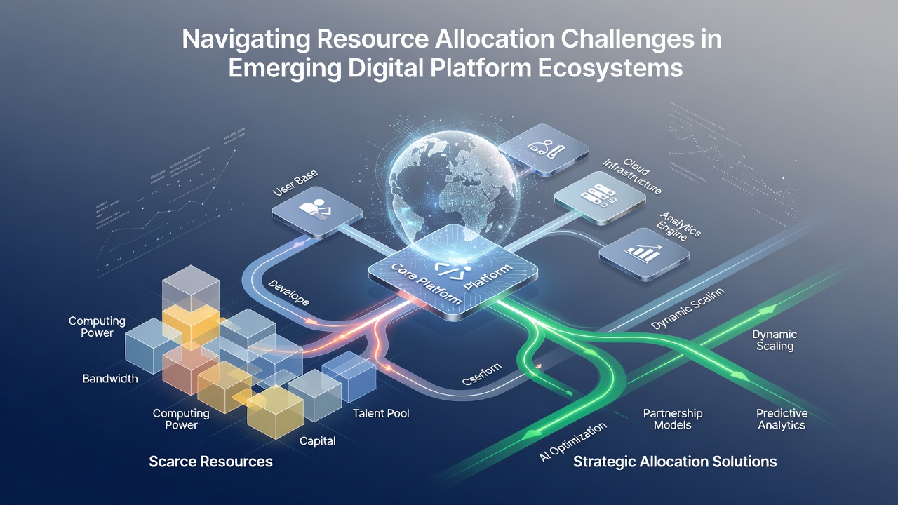 Resource Allocation in Nascent Digital Platform Ecosystems: Patterns and Pressures